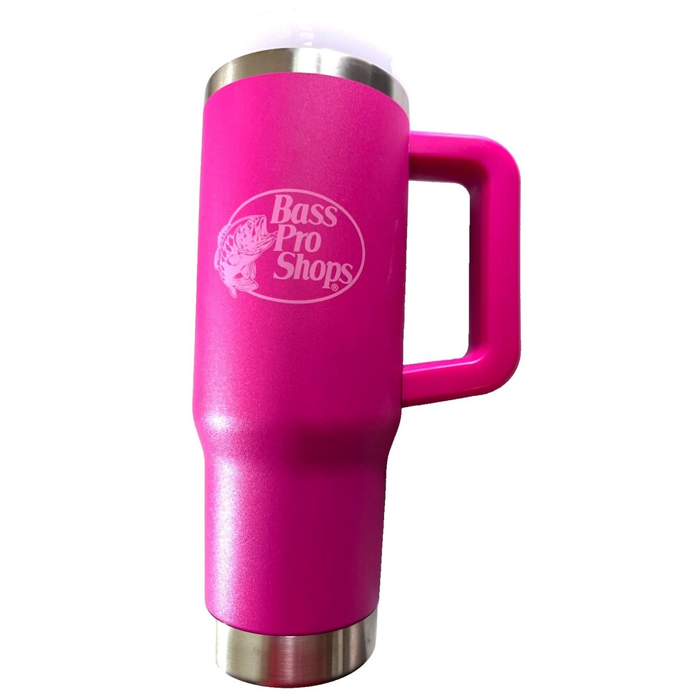 Bass Pro Shops Hot Pink 30 Ounce Insulated Tumbler